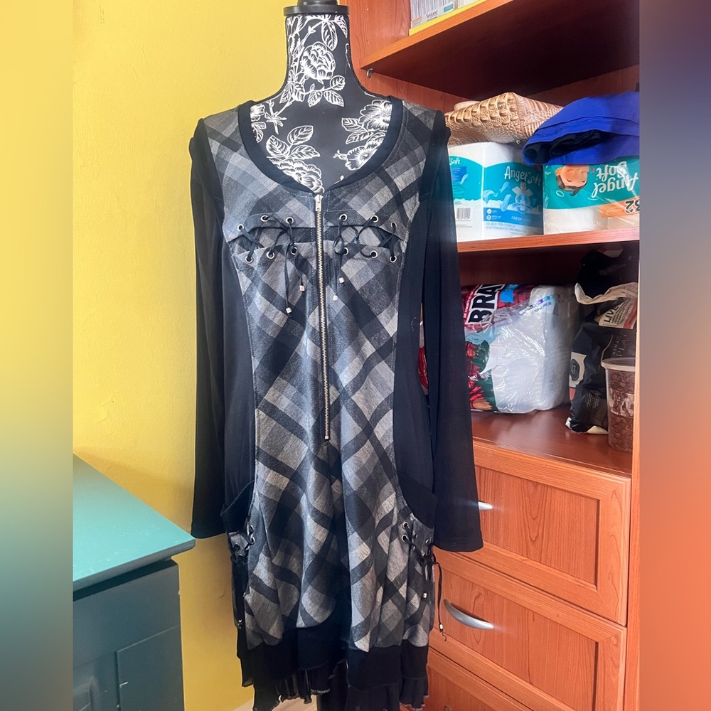 Tesoro Moda Dress Size L